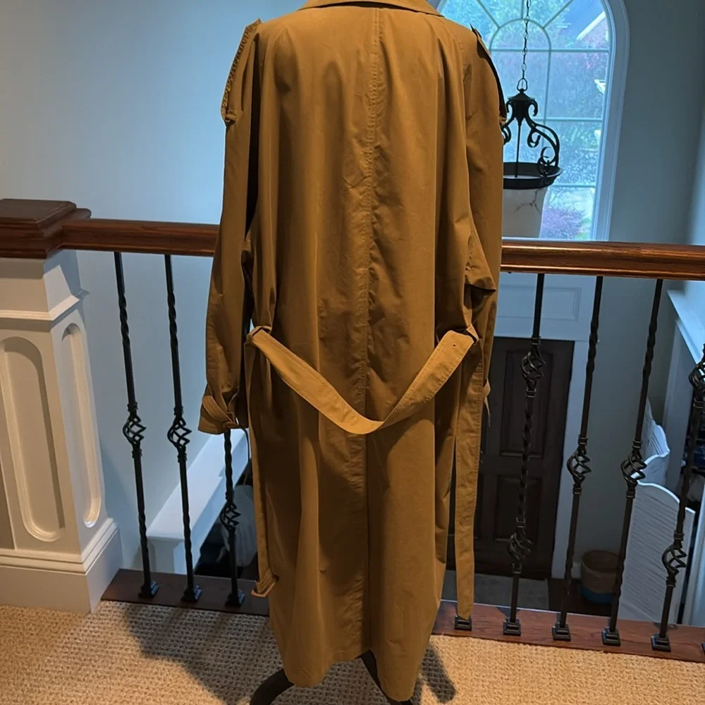 Authentic Christian Dior Vintage Military Trench sz 10 excellent condition ❤️ - Picture 14 of 16